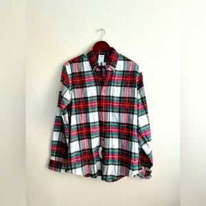 BROOKS BROTHERS Men’s Plaid Botton Down Cotton Shirt Sz M New